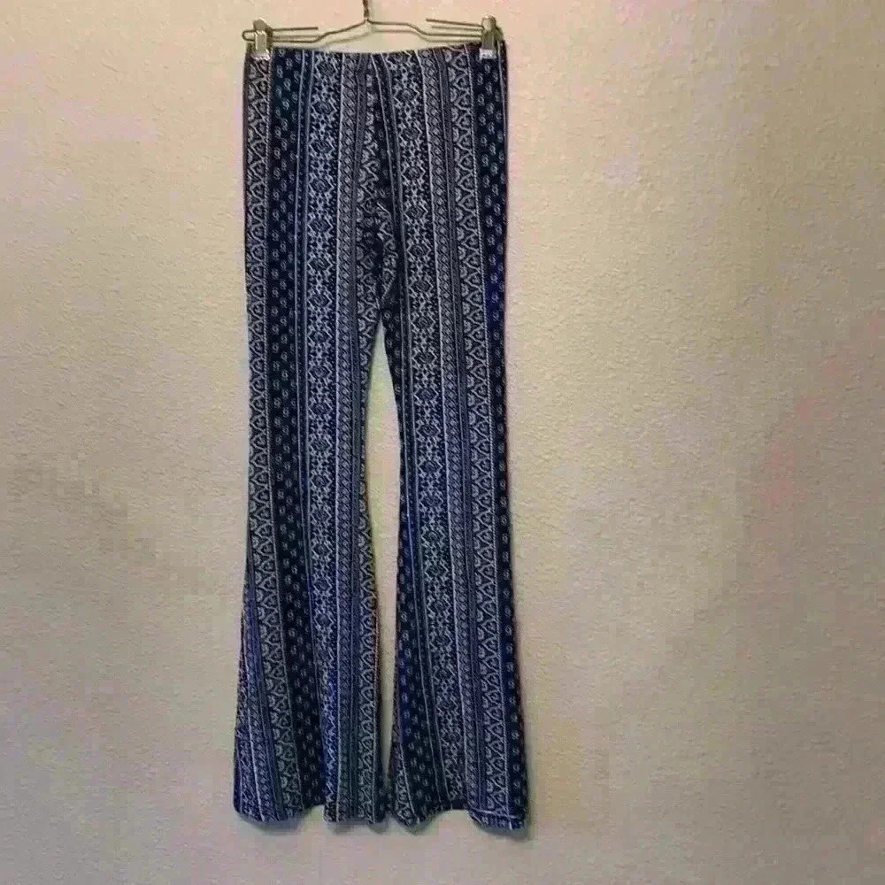 Full Tilt paisley flare legging sz XS Western bohemian hippie casual stretchy - Picture 5 of 7